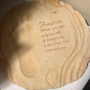 Sandstone Footprint  Decor